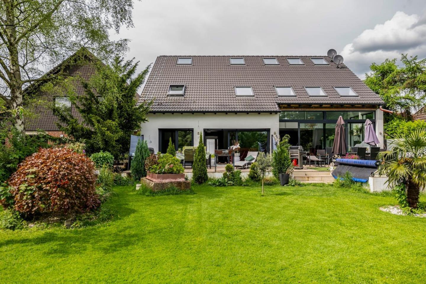 Wunderschoene Terrassenwohnung Mit Blick Ins Gruene! Meerbusch Ngoại thất bức ảnh